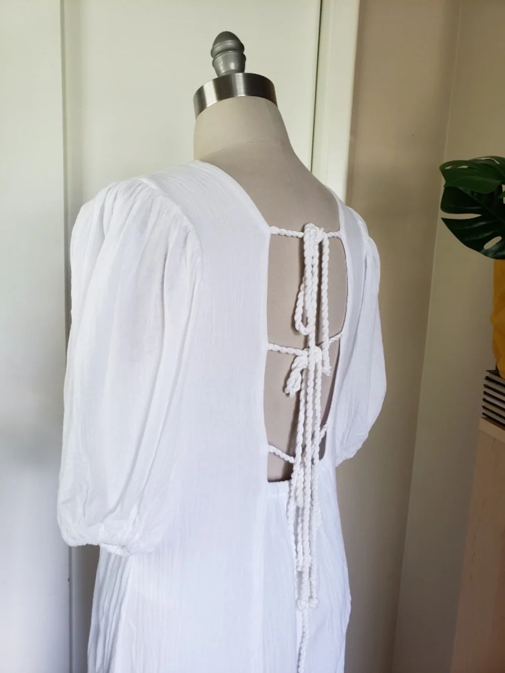 I'm On The Guest List White Party Boho Dress Size Small NEW